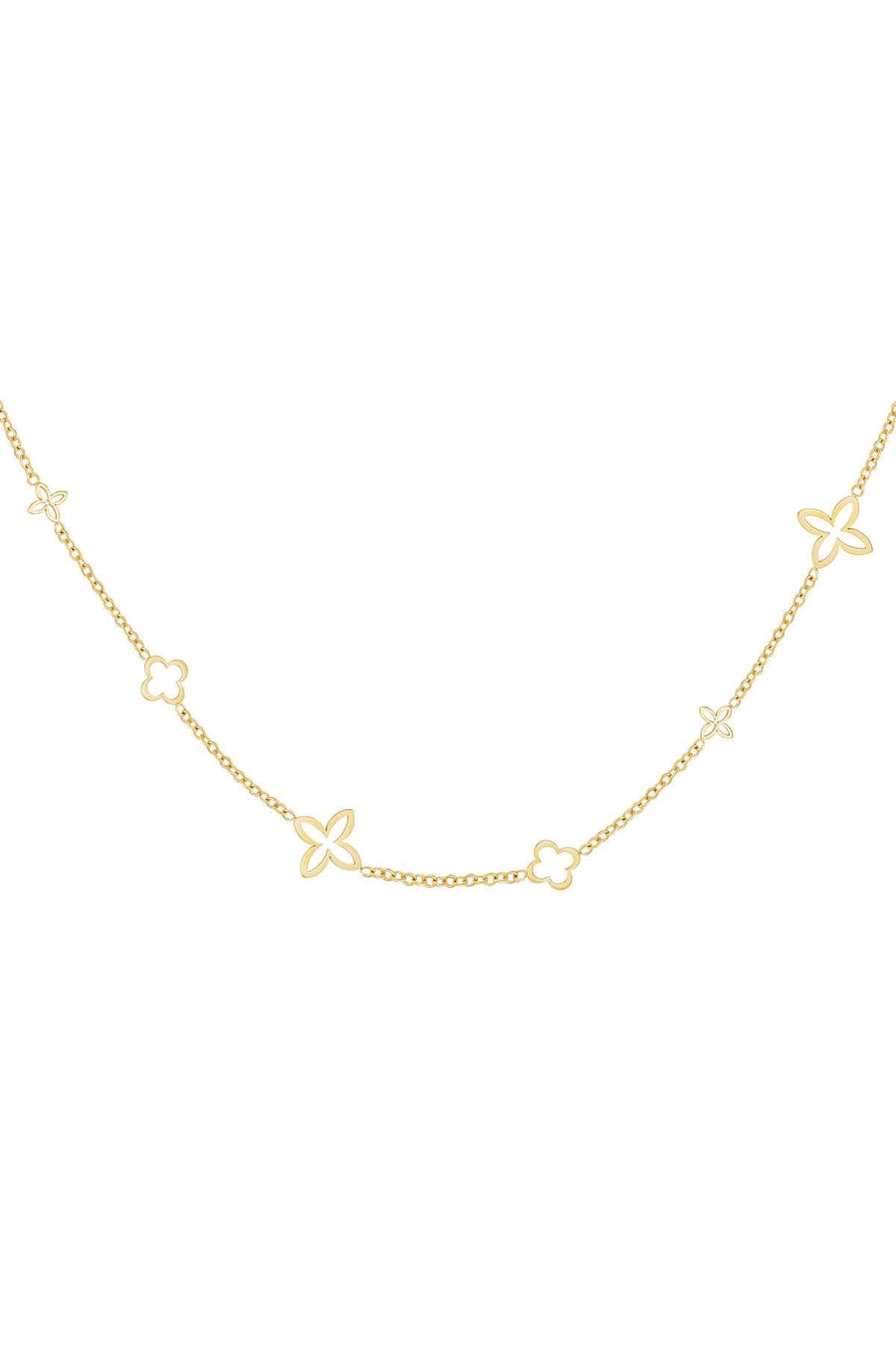 Yasèmia l Aelia Necklace - 18K Gold - Plated Stainless Steel - Yasèmia