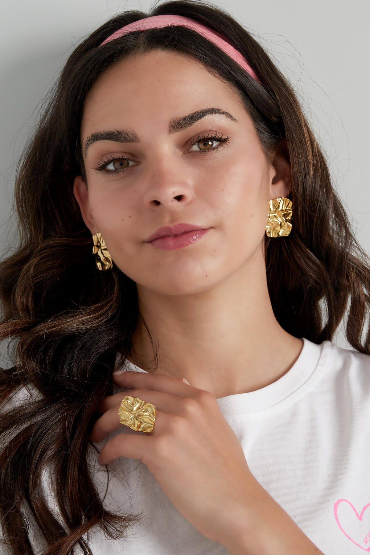 Yasèmia l Amar Earrings - 18K Gold Plated Stainless Steel - Yasèmia