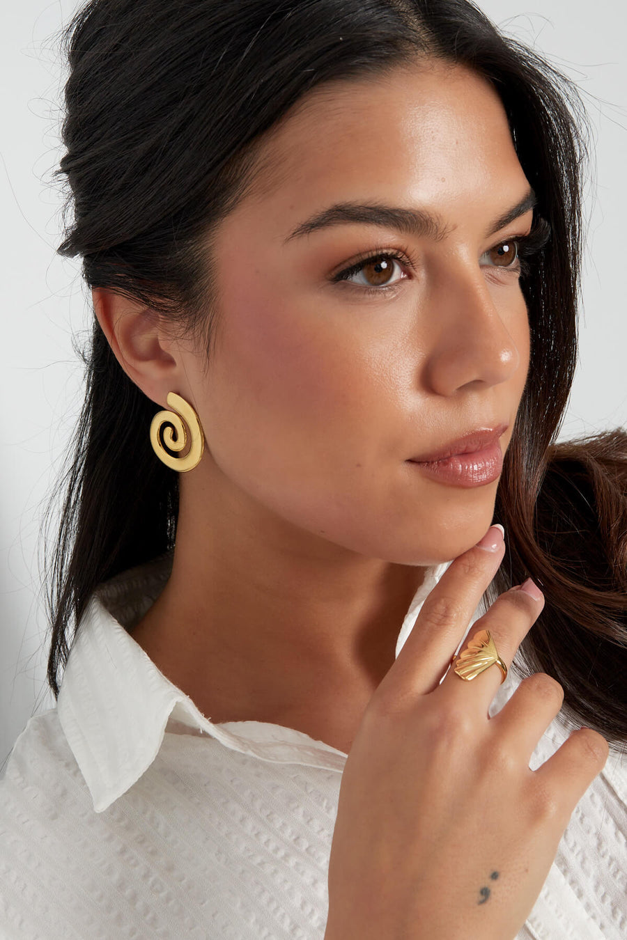 Yasèmia l Danai Earrings - 18K Gold Plated Stainless Steel - Yasèmia