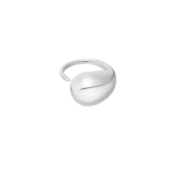 Yasèmia l Lean Ring - 18K Gold Plated Stainless Steel - Yasèmia