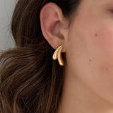 Yasèmia l Miraya Earrings - 18K Gold Plated Stainless Steel - Yasèmia