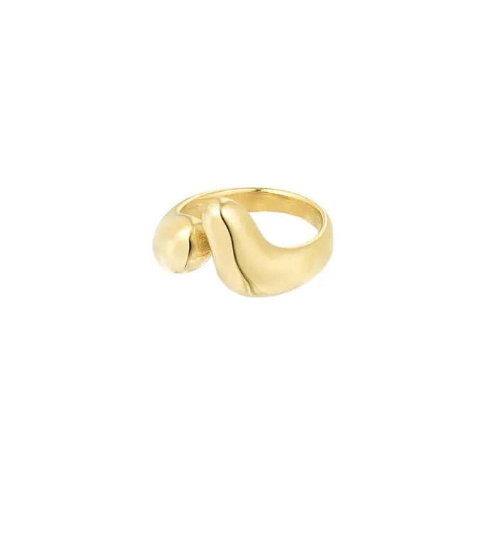 Yasèmia l Serena Ring - 18K Gold Plated Stainless Steel - Yasèmia