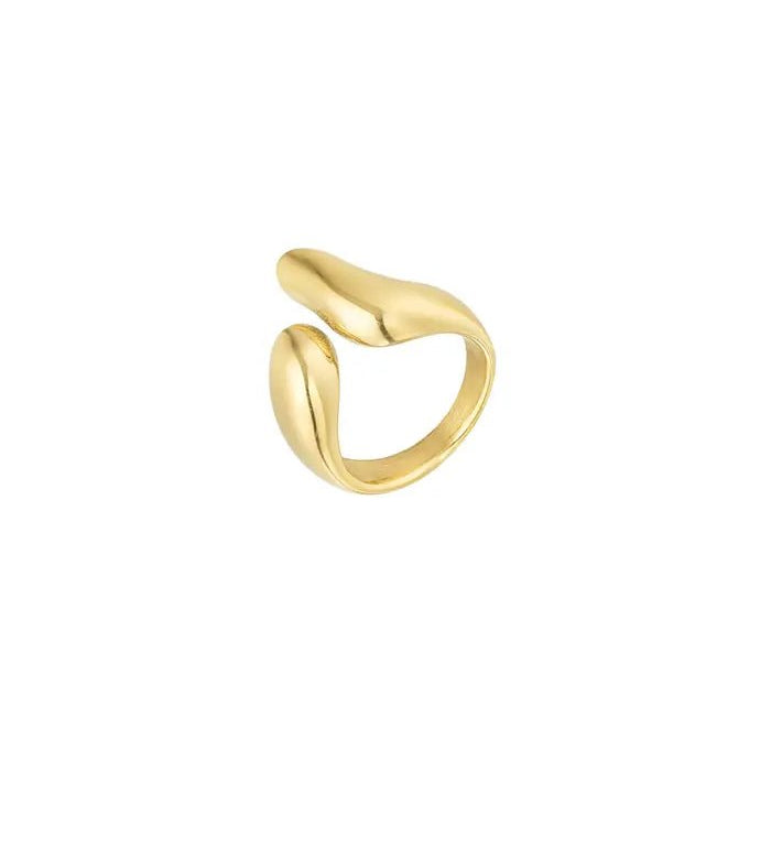 Yasèmia l Serena Ring - 18K Gold Plated Stainless Steel - Yasèmia