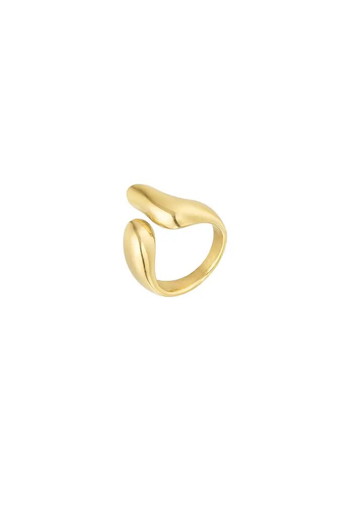 Yasèmia l Serena Ring - 18K Gold Plated Stainless Steel - Yasèmia